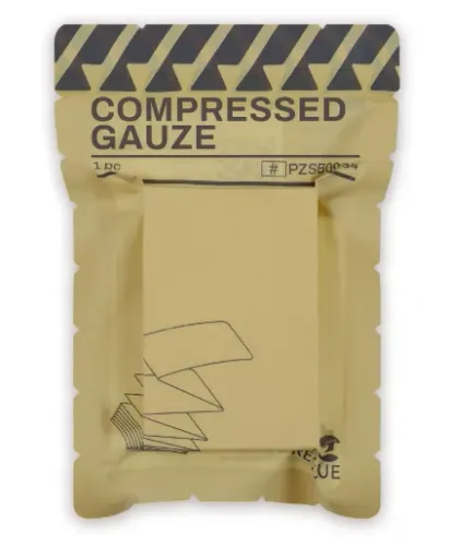 Gaze Comprimida Estéril RHINO RESCUE - Wound Packing - 11,4 cm x 3,75 m
