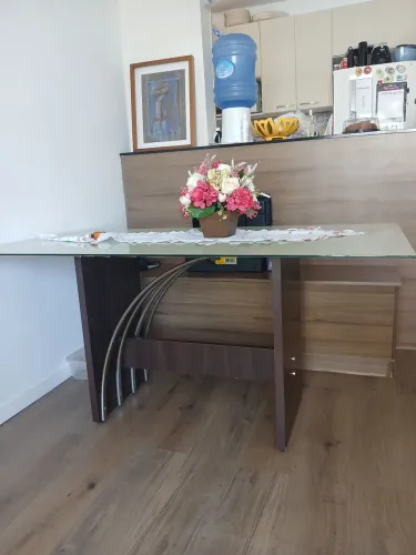 Mesa de jantar mdf 6 lugares
