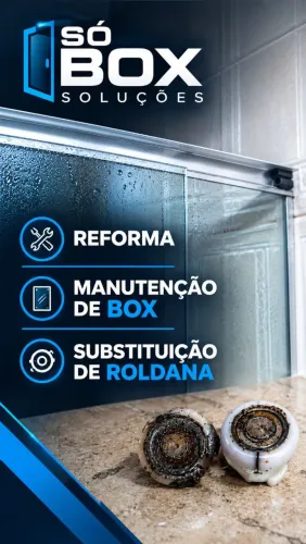 Manutenção em box de banheiro