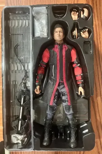 Age Of Ultron - Hawkeye - Hot Toys - Completo Na Caixa