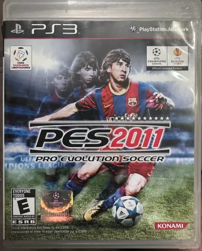 Jogo Ps3 Pes 2011 Pro Evolution Soccer
