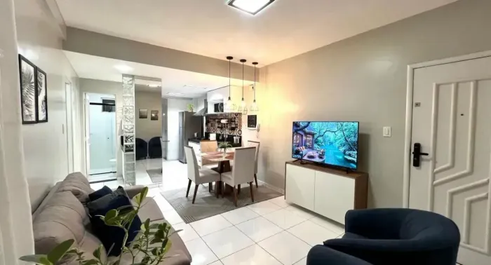 Residencial Itatins | 56m² | Nascente | 100% Mobiliado | Pronto para Morar - Pedreira