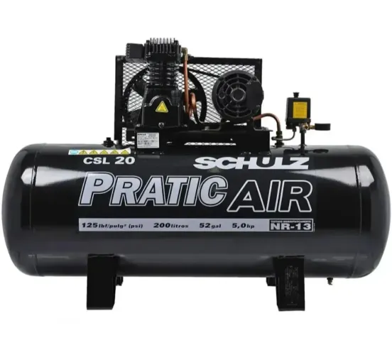 Compressor 200 litros de Alta pressão