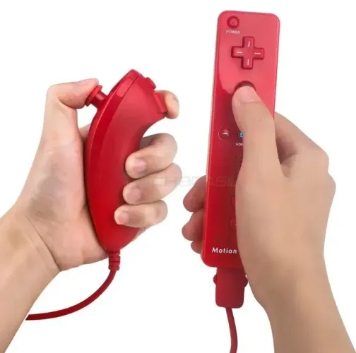Controle Remote Plus + Nunchuk Nintendo