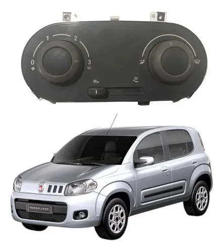 Comando Ar Condicionado Central Fiat Uno Vivace 2011 2012