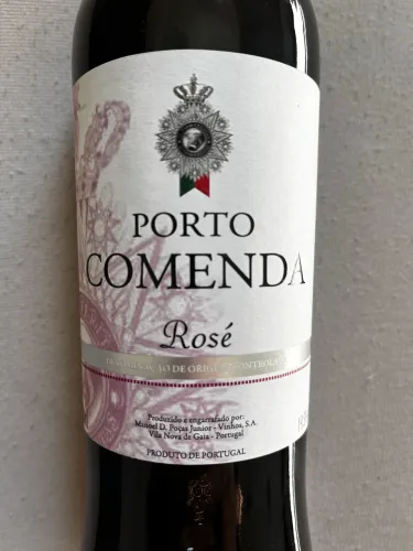 Vinho Licoroso Rosé Doce -Porto Comenda ( Lacrado ) 