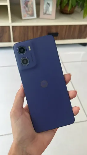 Motorola Moto G05 Azul - Impecável / Câmera 50MP (Aceito Trocas)