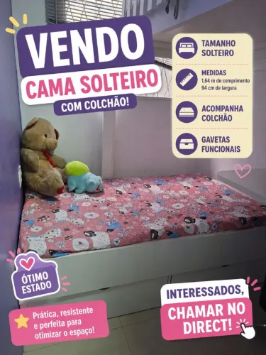 Cama montessoriana NOVA