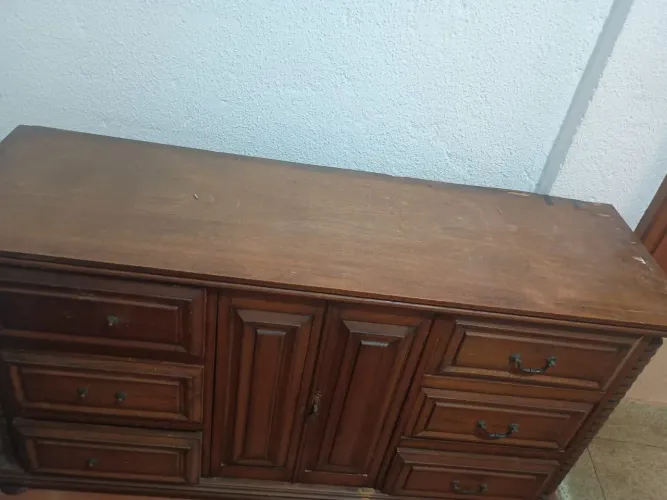 Buffet aparador armário em madeira