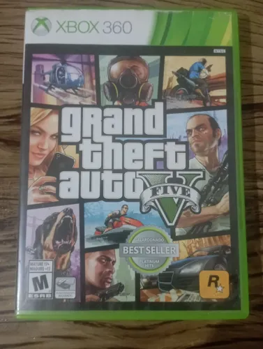 GTA V completo com mapa Xbox 360