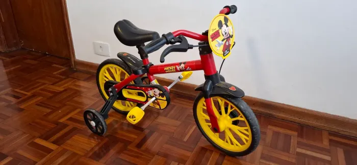 Bicicleta infantil Nathor Mickey aro 12