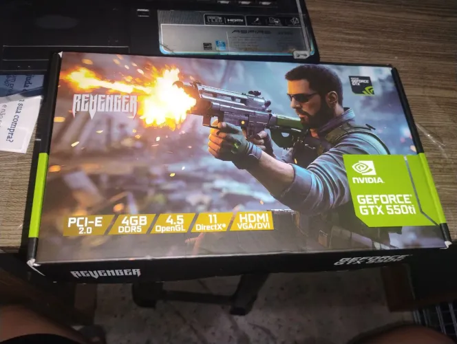 Placa de vídeo Geforce GTX 550ti