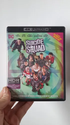 Novo Bluray 4K Importado Original Suicide Squad Esquadrão Suicida