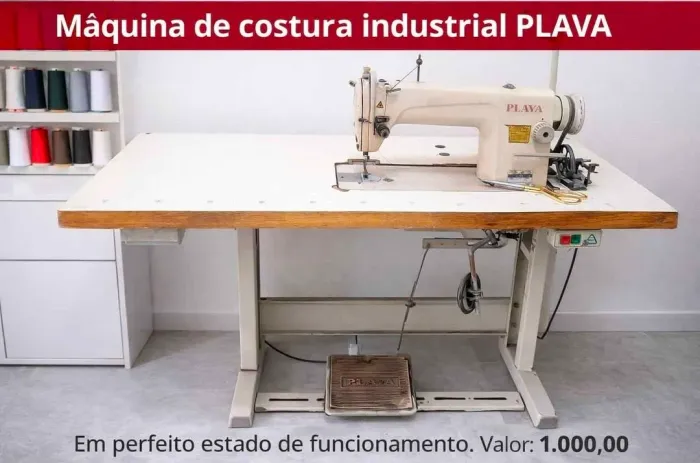 Maquina de costura indsutrial simples