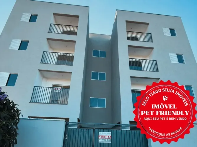 Apartamento com 2 dormitórios para alugar, 65 m² por R$ 1.830/mês - Pão de Açúcar - Pouso