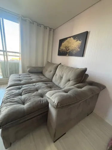 ? Sofá Retrátil e Reclinável 2,30m - Muito Conforto e Elegância para sua Sala!