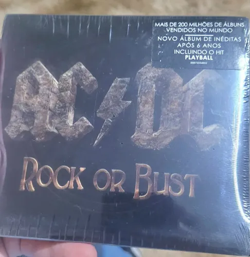 CD AC/DC Rock Or Bust (Original Lacrado)
