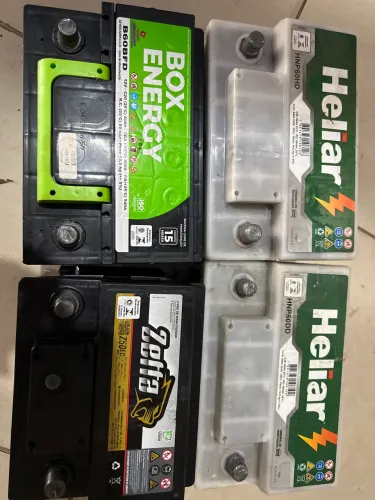 Baterias semi nova 140$ base de troca 