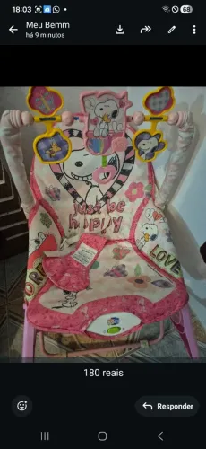 Cadeirinha balanço