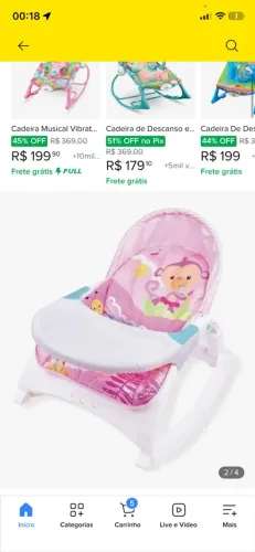 Cadeira bebê