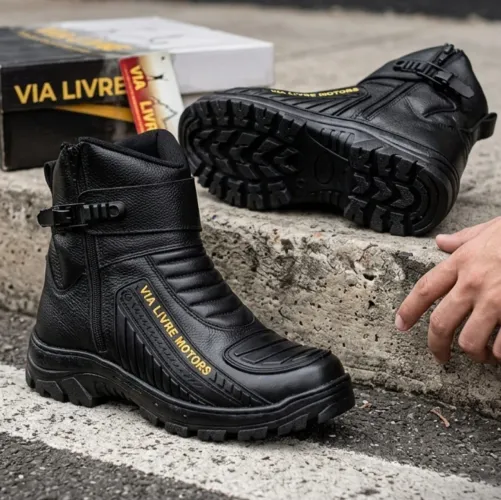 Bota Motociclista Via Livre