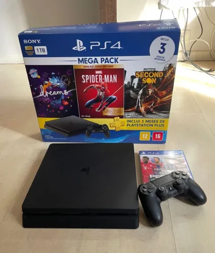PS4 SLIM - 1T ONYX