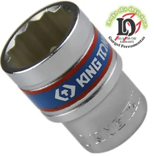 Soquete Estriado 27mm - 1/2" - King Tony