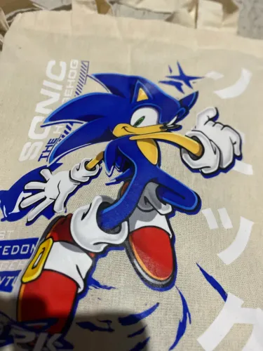 eco bolsa/bag do sonic
