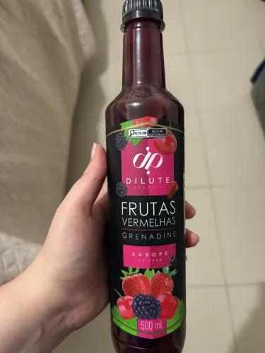 Xarope para drink dilute frutas vermelhas