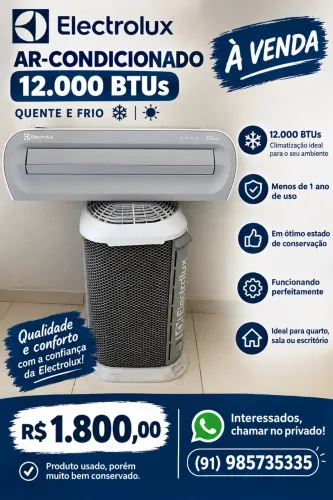 Vendo essa Central de Ar Eletrolux 12000 BTus