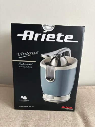 Ariete Espremedor de frutas cítricas elétrico vintage 