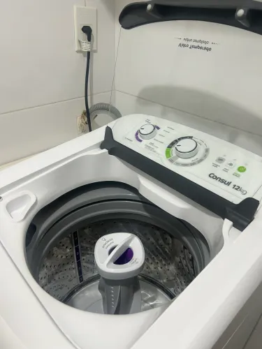 Máquina de Lavar Roupas Consul 12kg com Dosagem Econômica e Ciclo Edredom - Branca - 110V