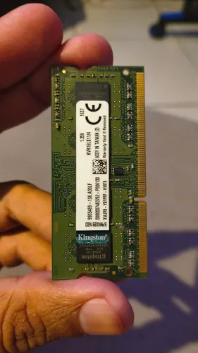 Memória RAM Notebook Kingston 4GB DDR3L 1600MHz 1.35V (Original)