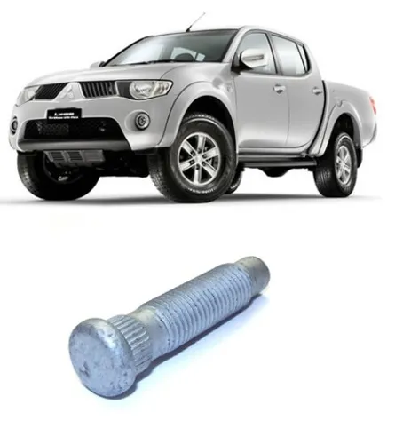 Prisioneiro Parafuso Pouca Porca roda Perno roda L200 Tritron Sport Asx Pajero Dakar     