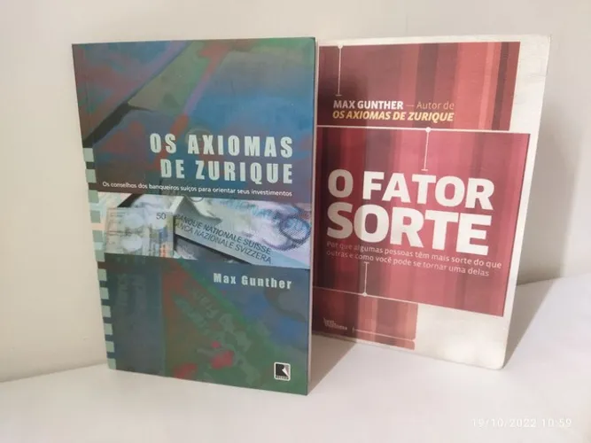 Max Gunther Os axinomas de Zurique e O fator sorte