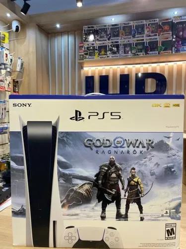 Oferta!! PS5 Mídia Física + God of War Ragnarok - até 12x sem juros, Loja Física