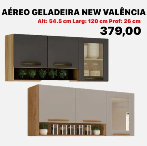 Aéreo Geladeira New Valência- ENTREGA HOJE