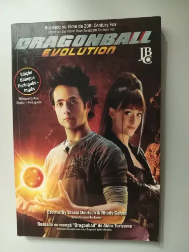 Livro Dragon Ball Evolution, edição bilíngue Português-Inglês, de Akira Toriyama