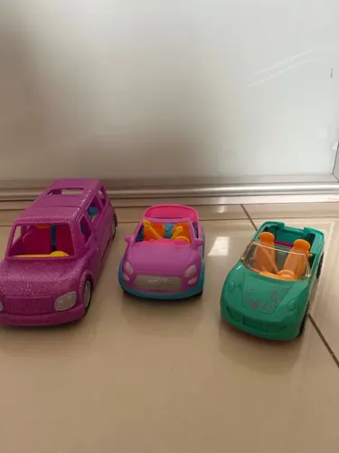 kit 3 Carrinhos de poly 
