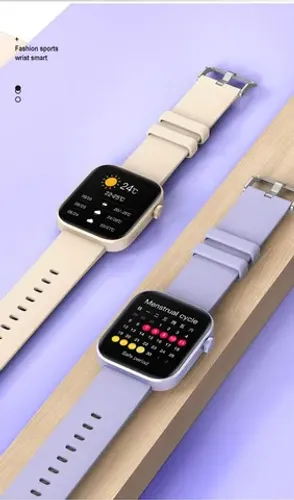 Relógio Smartwatch Feminino P71, Chamada, Notificação, Monitor Cardíaco