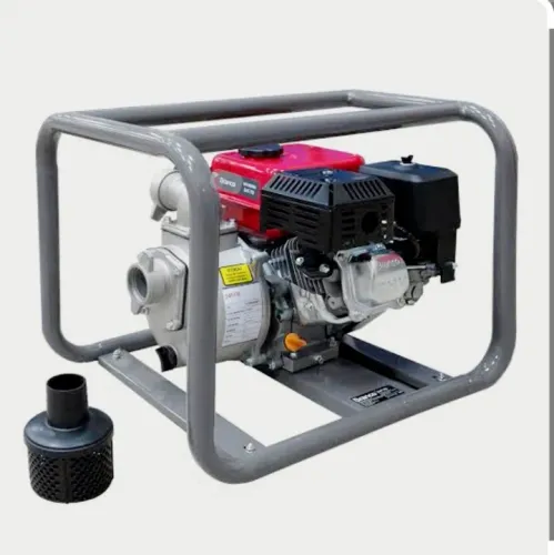 Motobomba BRANCO 2 PO8L. c/ Motor 5,5 HP Gasolina.