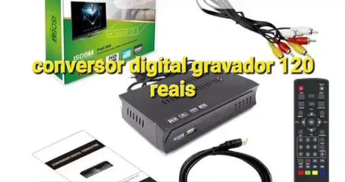Conversor digital para tv ? 