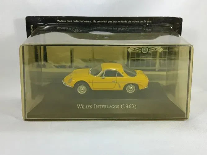 Carros Inesquecíveis Do Brasil Willys Interlagos 63 (Lacrado)