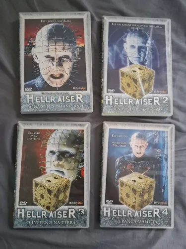 Dvds HellRaiser - Coleção 1 ao 4