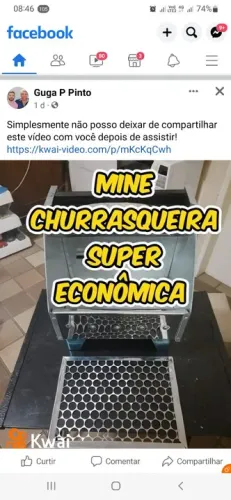 MINE CHURRASQUEIRA "inox ref430 "