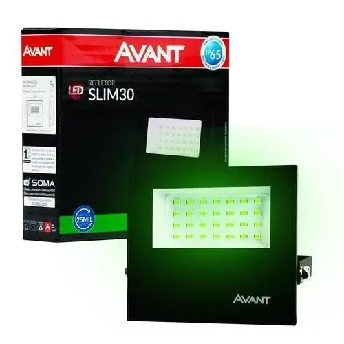 Refletor led 30w verde