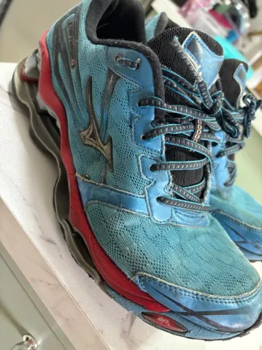 Tênis Mizuno Wave Prophecy 2 Azul RARIDADE 