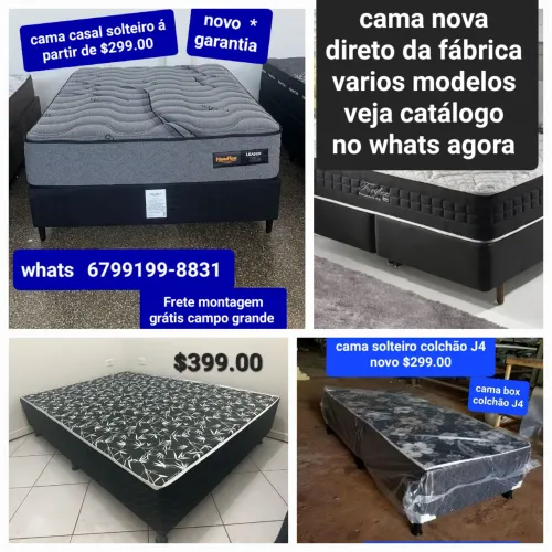 Super Liquidação hoje cama colchão novo garantia whats agora