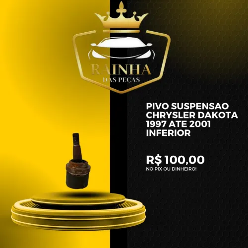 Pivo Suspensao Chrysler Dakota 1997 ate 2001 Inferior