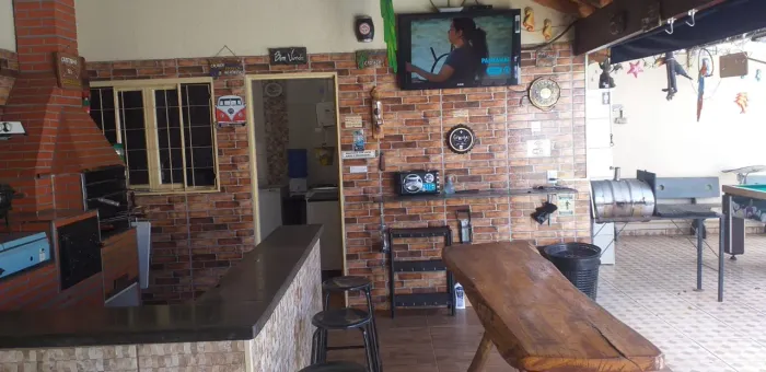 Área de lazer Recanto Pazine em Araraquara
